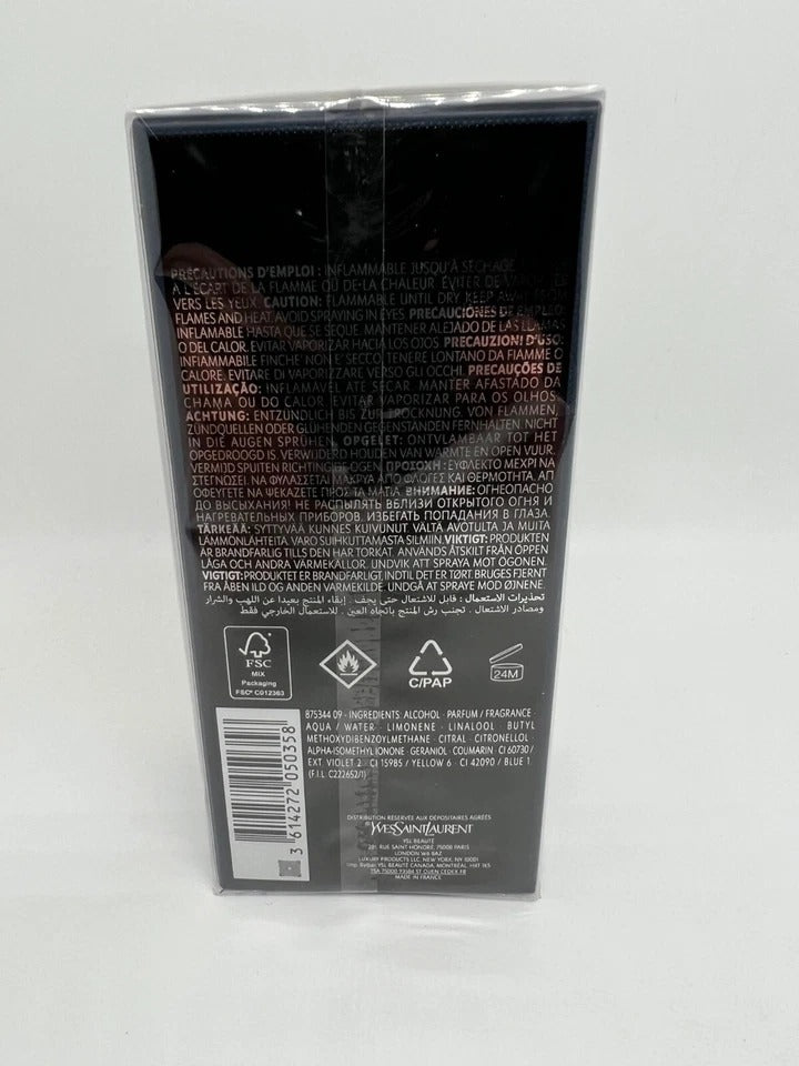 YSL Y Eau de Parfum for Men – 3.3 fl oz / 100 ml – Sealed Authentic Designer Cologne