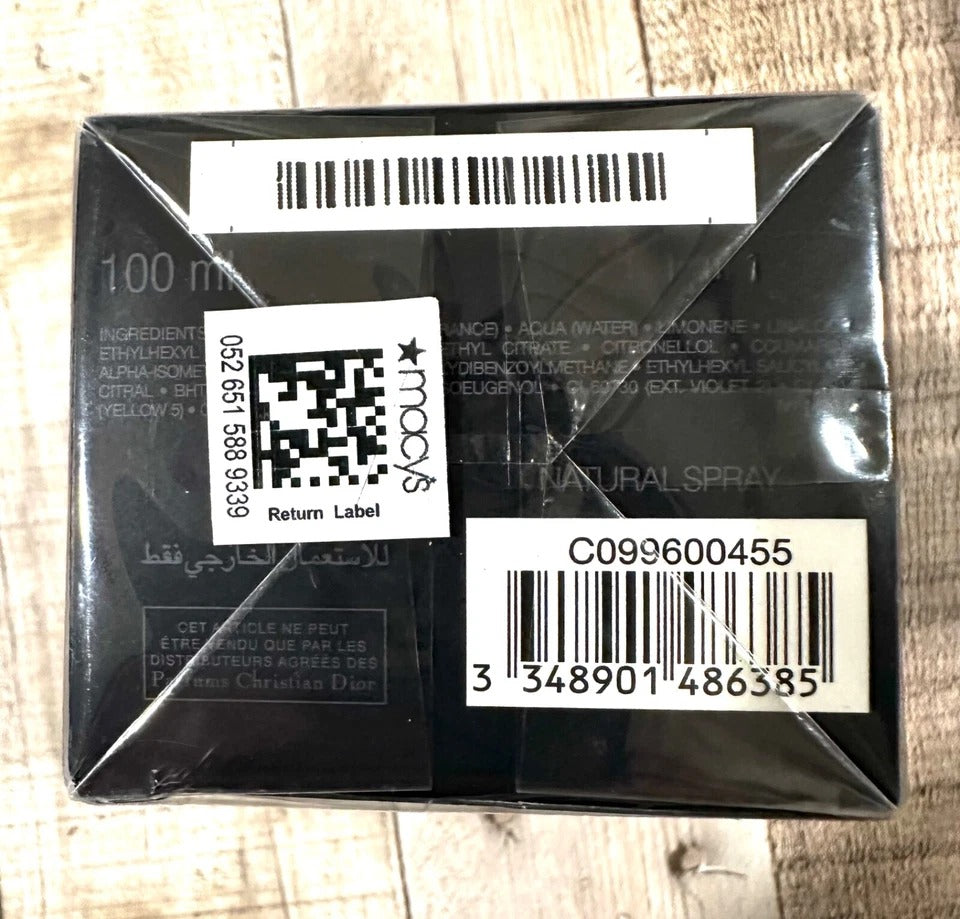 Dior SAUVAGE 100ml Parfum Vaporisateur Spray – Authentic Luxury Men’s Fragrance