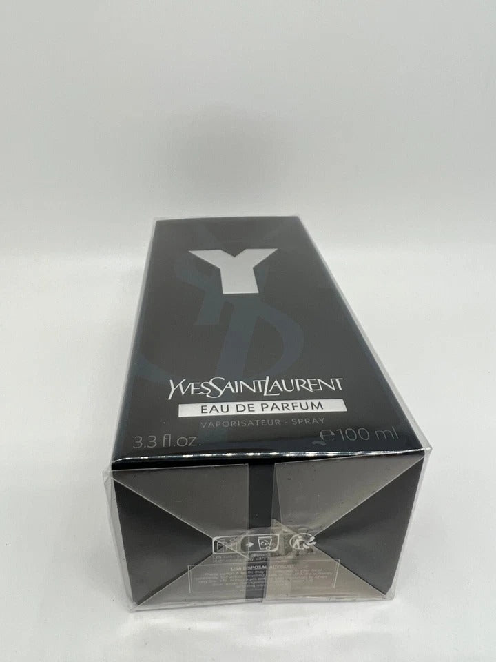YSL Y Eau de Parfum for Men – 3.3 fl oz / 100 ml – Sealed Authentic Designer Cologne