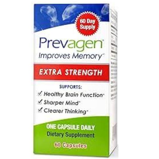 Prevagen Extra Strength 20 mg – Brain Health Supplement – 60 Capsules