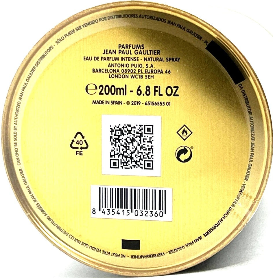 Jean Paul Gaultier Le Male Le Parfum Intense EDP Spray for Men – 200 ml / 6.8 oz